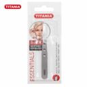 TITANIA PINCE A EPILER INOX 1090 61B