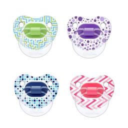 WEE BABY SUCETTE TRANSPARENTE DECOREE 6-18M 837