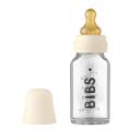 BIBS BABY GLASS BOTTLE BIBERON EN VERRE IVORY
