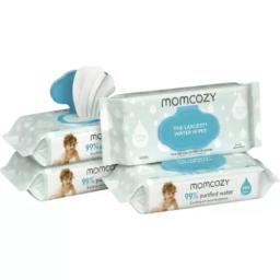MOMCOZY LINGETTES XL 20×20 CM 60 PIECES WI010
