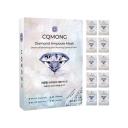CQMONG LOT DE 10 MASQUES EN TISSU DIAMOND AMPOULE