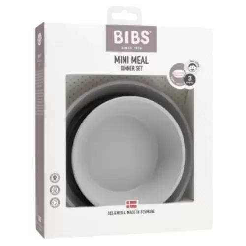 BIBS SET ASSIETTE BOL CLOUD 3 PIECES
