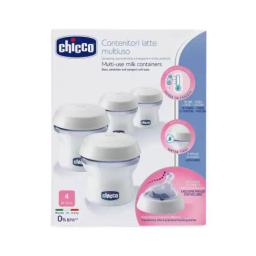 Chicco 4 RECIPIENTS LAIT MATERNEL