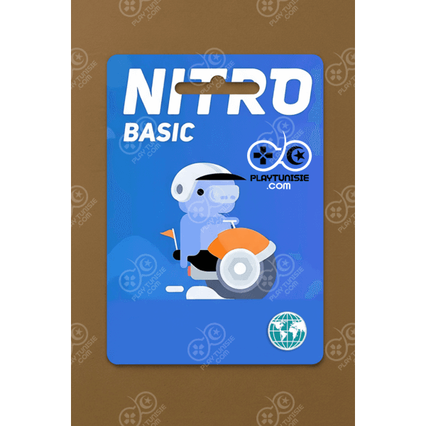 Abonnement Discord Nitro Basic 1 Mois