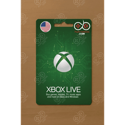 Xbox Carte Prépayée Live USA 5 Dollars