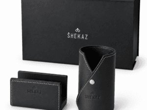 Business SHEKAZ Cadeau d’entreprise en cuir véritable