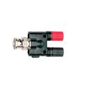 PJP 7040 ADAPTATEUR BNC MALE VERS 2 BORNES