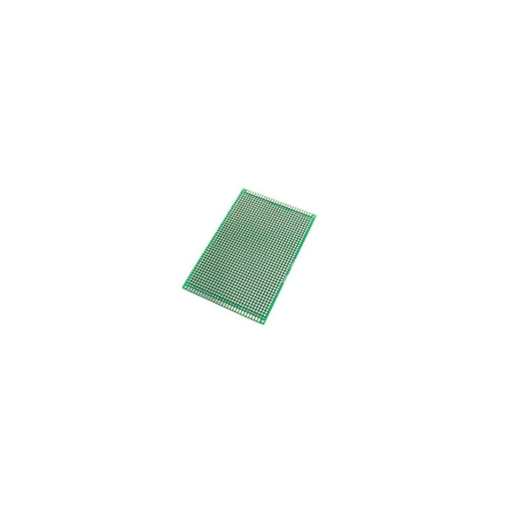 PERFOREE Plaque 18X30 VERTE DOUBLE