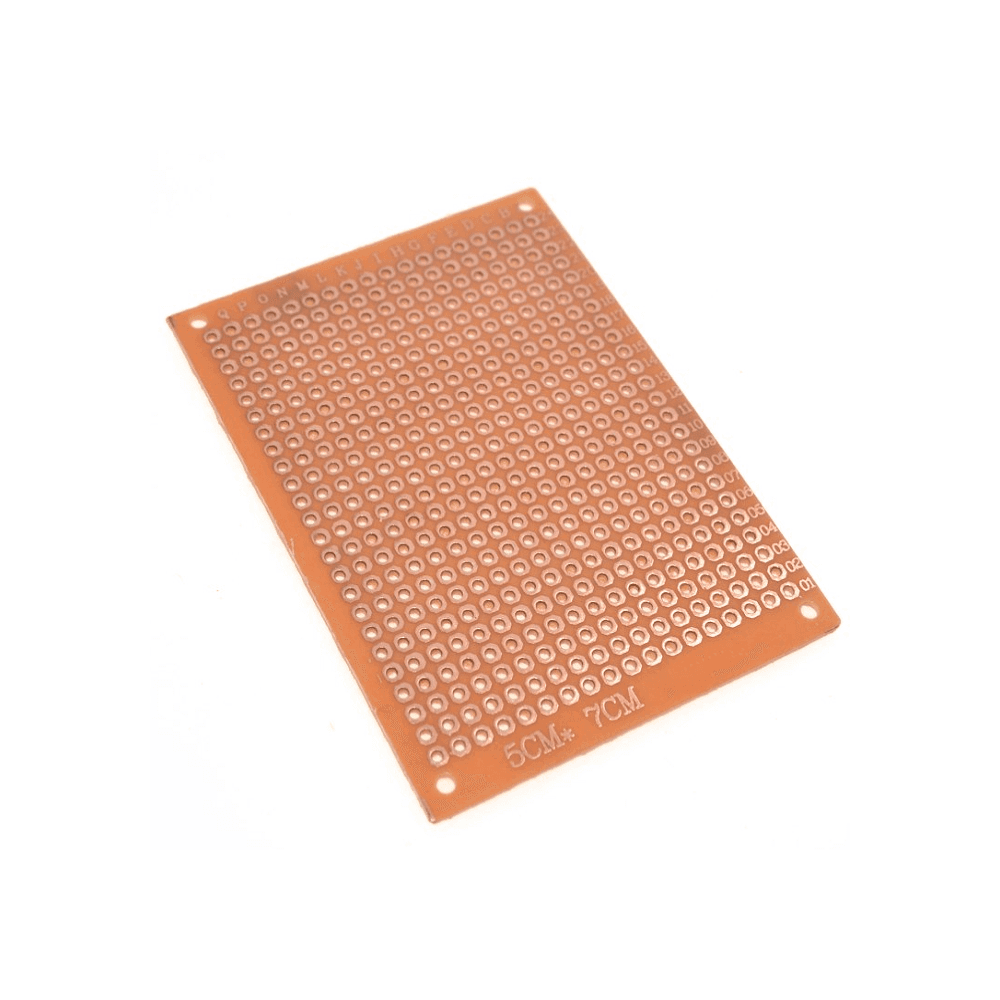 PERFOREE Plaque 5X7 MARRON