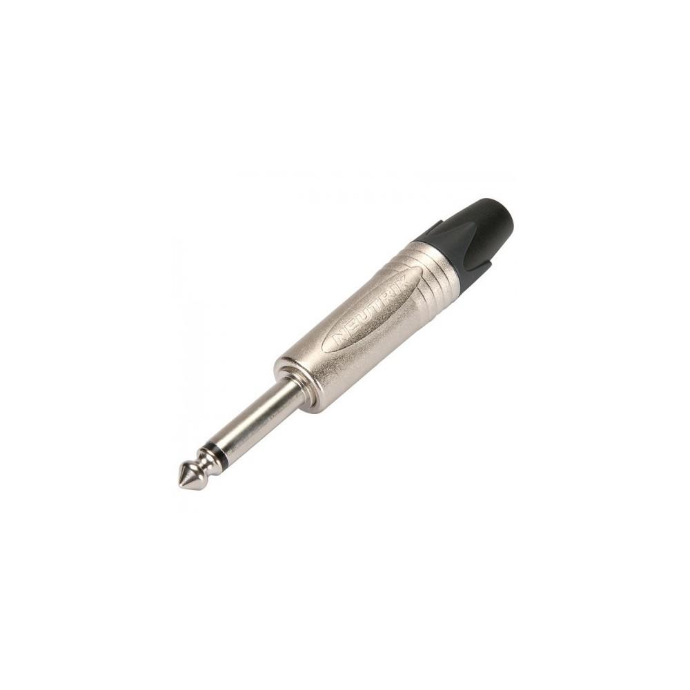 FICHE 6.35MM MALE MONO METAL PM