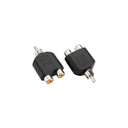 RCA Adaptateur Mâle 2RCA Femelles