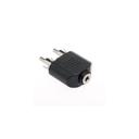 Jack Adaptateur Femelle 3.5mm 2RCA Mâle