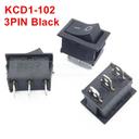 On/Off Interrupteur KCD1-102 3 Pines 15*21mm
