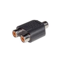 RCA Adaptateur Femelle 2RCA Femelles