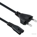 Alimentation 2*0.75mm² M F 1.5m