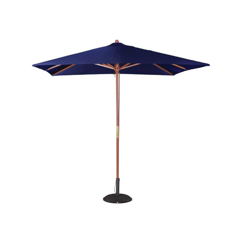 Parasol Carré en Bois 3*3M Toile Acrylique