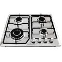 Plaque One 4 Feux 60 Cm Inox