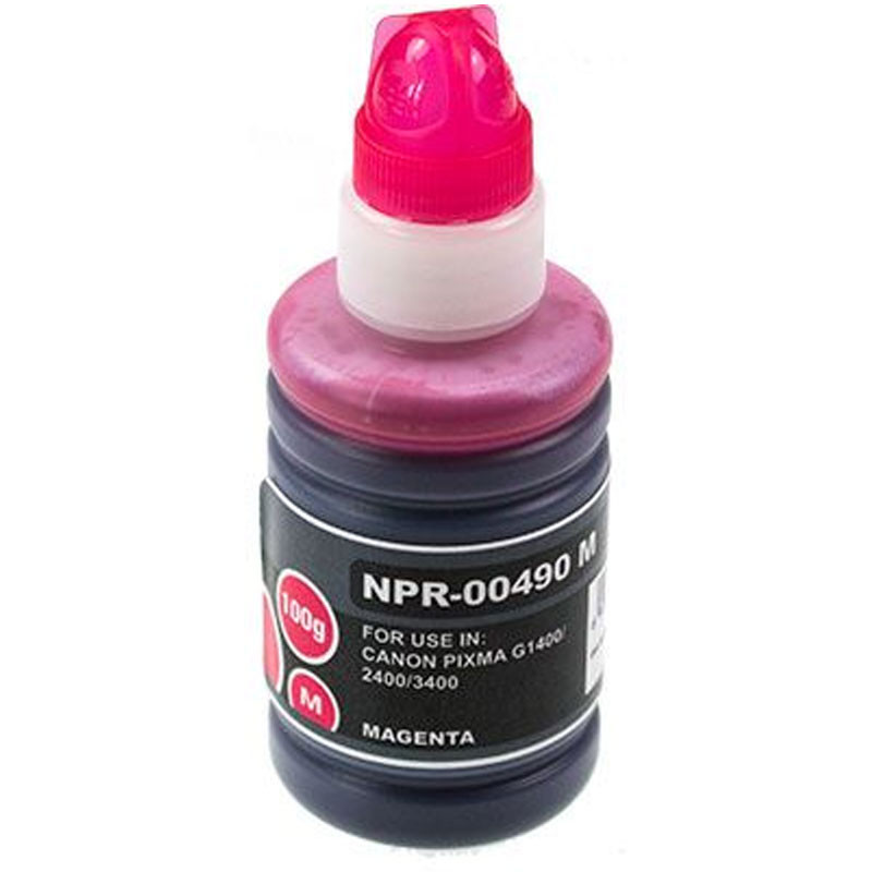 Compatible Canon Bouteille D'encre Adaptable GI-490 Magenta