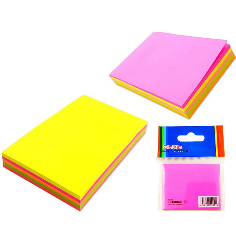 Stick Notes Fluo 250F 5 Couleurs