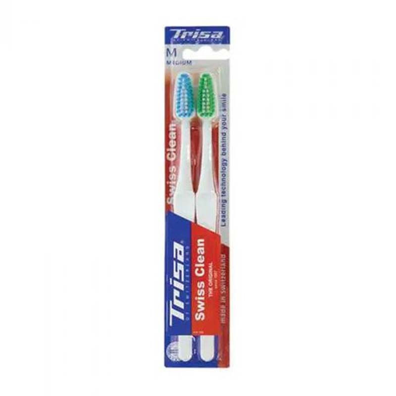 TRISA à Dents Trisa Swiss Clean Duo Medium