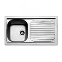 Focus Évier Firenze 1 Bac 86 cm Droite Inox