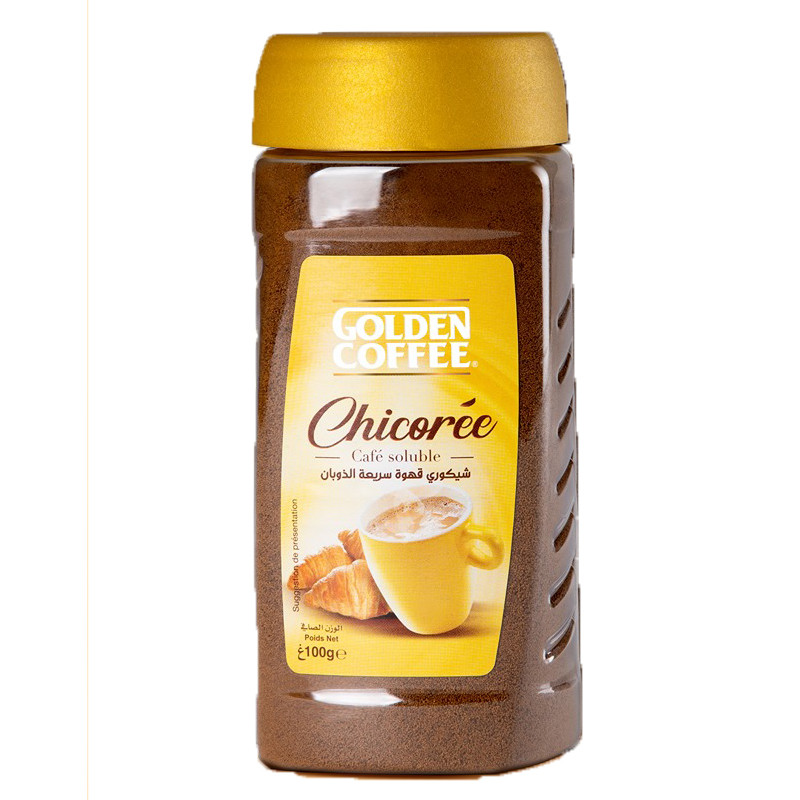Golden Coffee Soluble Golden Coffee Chicorée 100GR