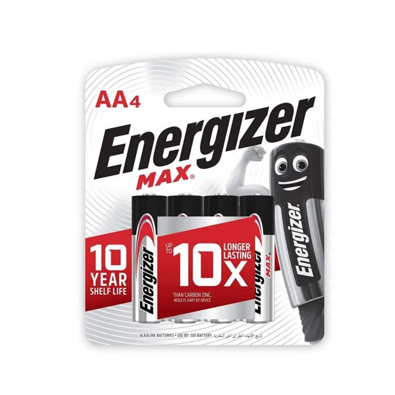 Energizer Energizer Max E91 BP4 AA