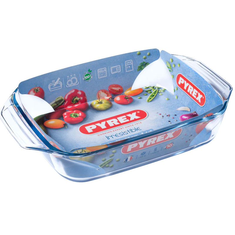PYREX Plat Rectangulaire Irrésistible 27 x 17 Cm