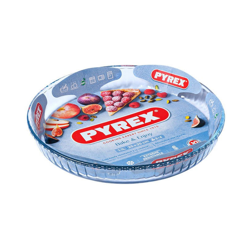 PYREX Moule à Tarte Rond 25 Cm