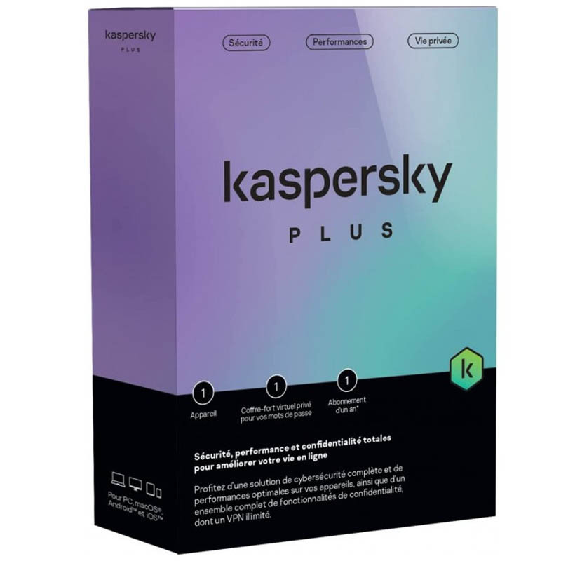 Kaspersky Security kaspersky Plus 3 Postes 1an