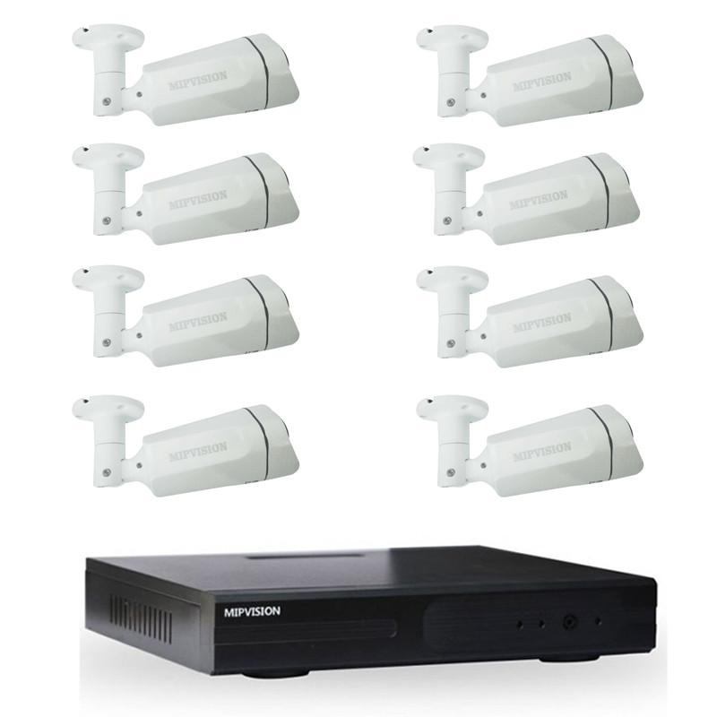 mipvision Hyprid + 8 Caméras Externes Mipvision 5MP