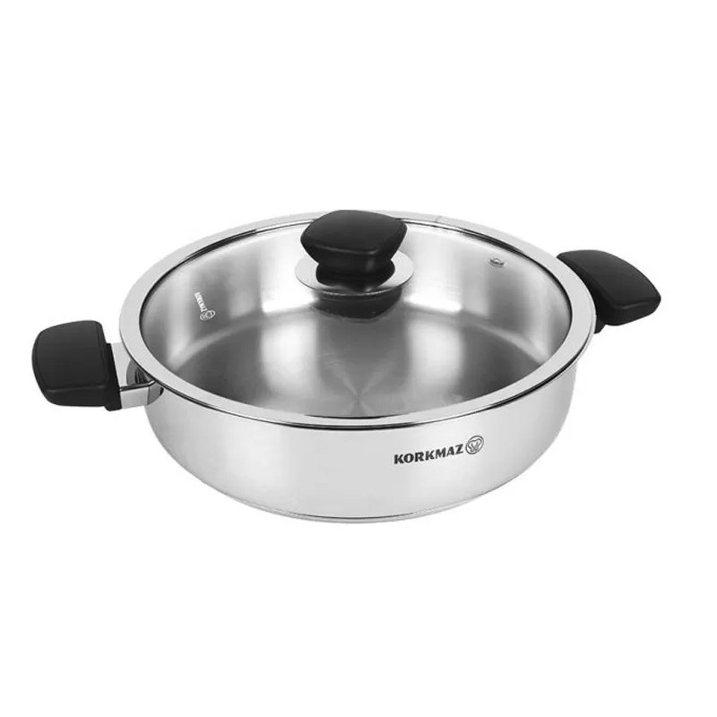 korkmaz Korkmaz Kappa A1690 24 Cm Inox