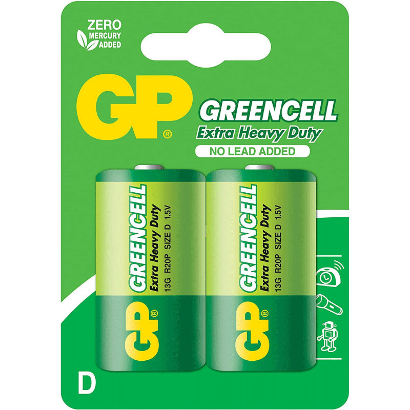 GP Batteries GP R20 Blister Heavy Duty