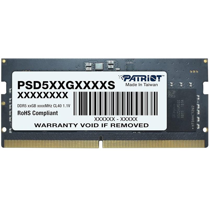 Patriot Barrette Mémoire Signature DDR5 5600Mhz