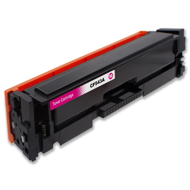 Compatible HP Toner Adaptable 203A CF543A CRG054 Magenta