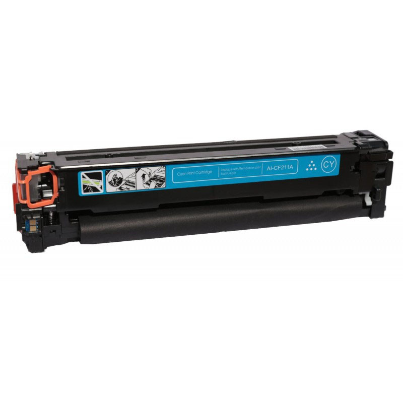 Compatible HP Toner Adaptable Universel CB541A CF211A Cyan