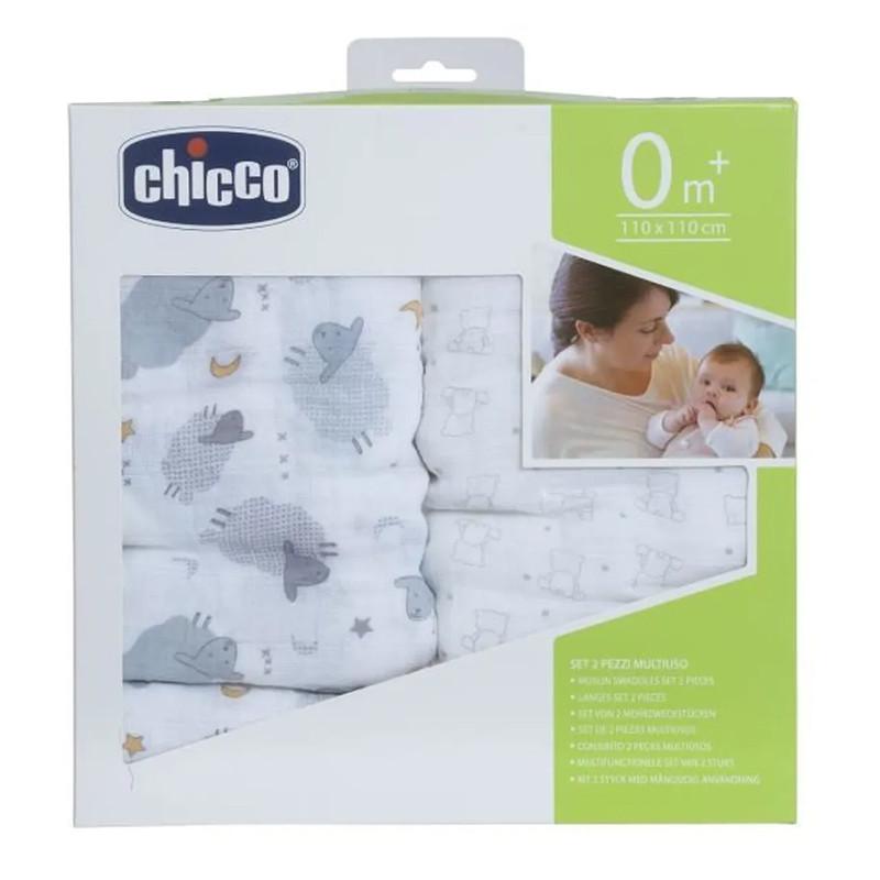 Chicco d’emmaillotage Imprimé Animaux
