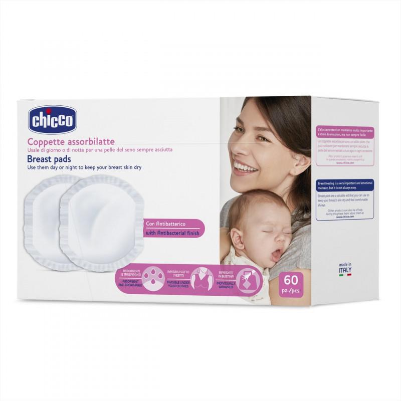 Chicco Coussinets D’allaitements Blanc