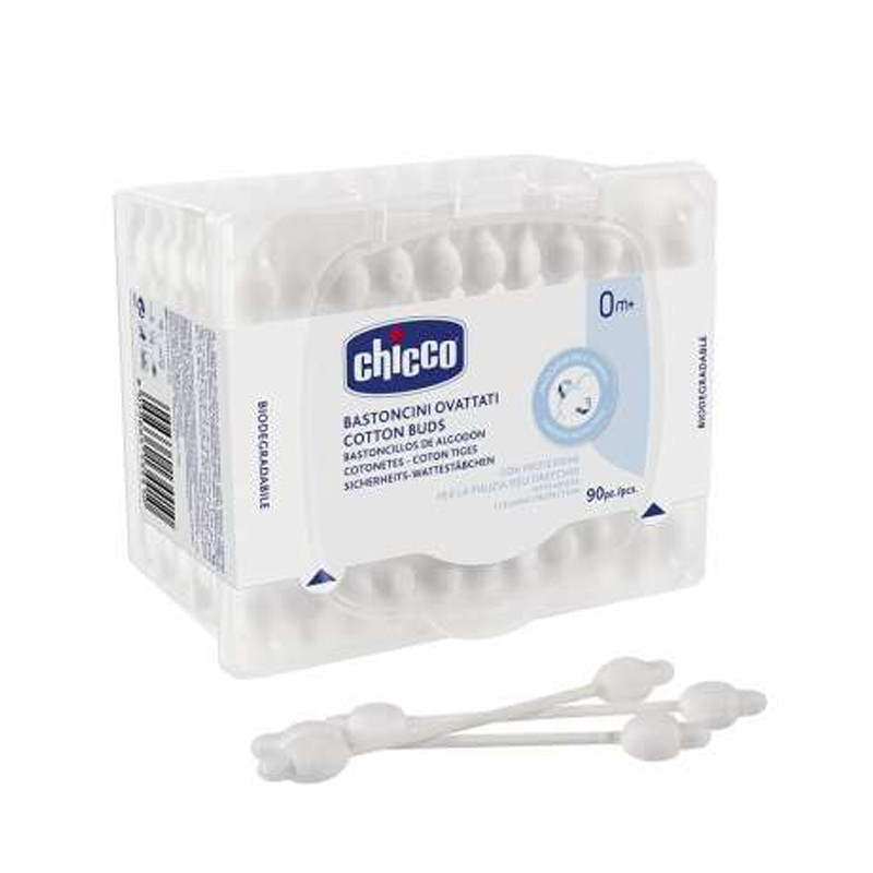 Chicco Coton Tige Bébé De Sécurité 0m+ 90 Pièces