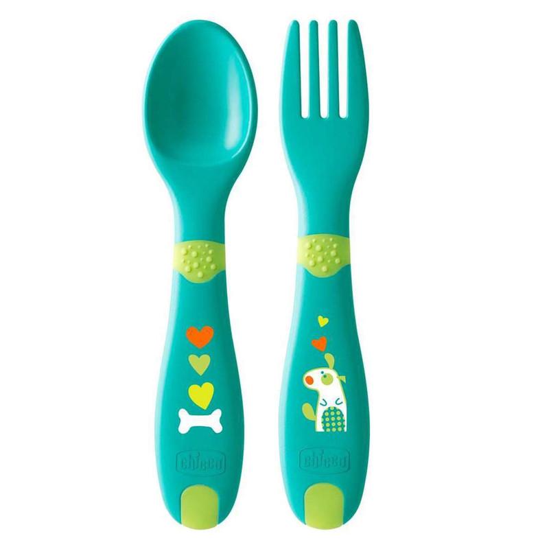 Chicco Cuillère Bébé 12M+ Vert