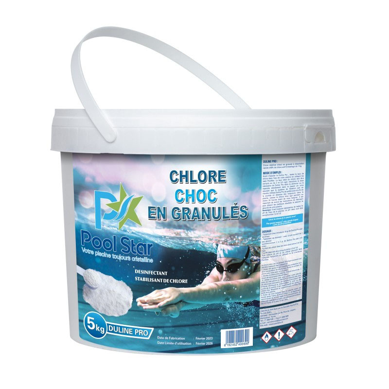 Pool Star Choc en Granulés Pool Star pour Piscines 5Kg