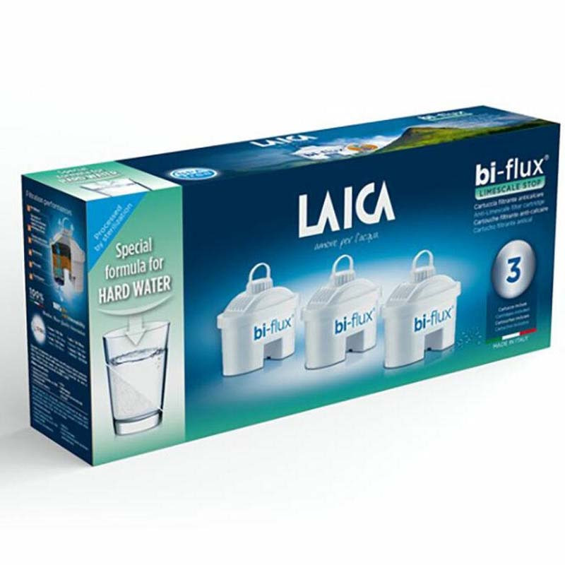 Laica 3 Cartouche filtrante de Carafe Laica Bi-Flux