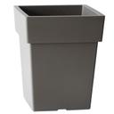Pot Carré Taupe 33x33x42cm