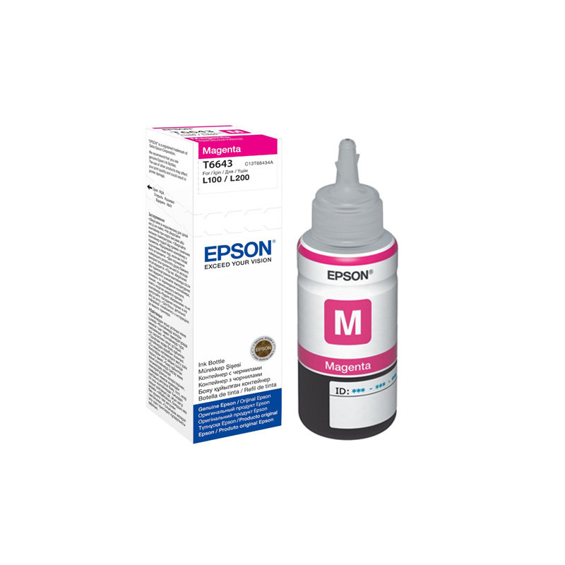 Epson Bouteille D'encre T6643 Magenta