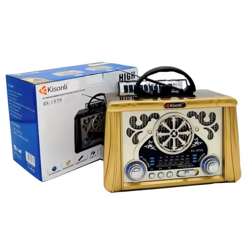 Kisonli FM Bluetooth Kisonli RX1979 Bois