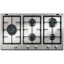 Whirlpool Plaque de Cuisson GMA9522IX 5 Feux 90Cm Inox