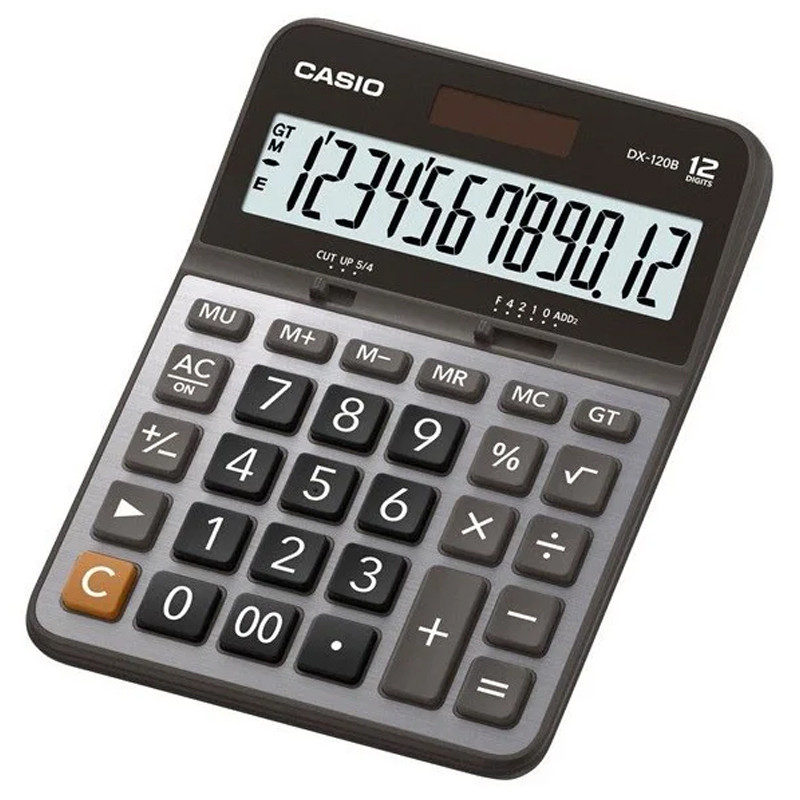 CASIO Casio DX-120B-W-DC 12 Chiffres