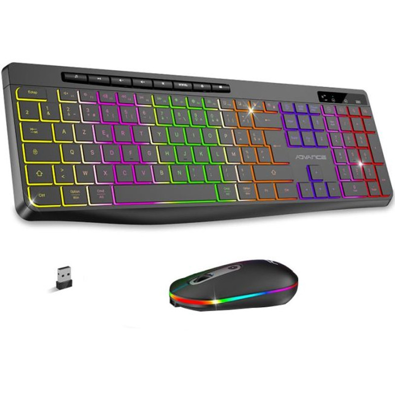 Advance Souris Sans Fil Advance RGB