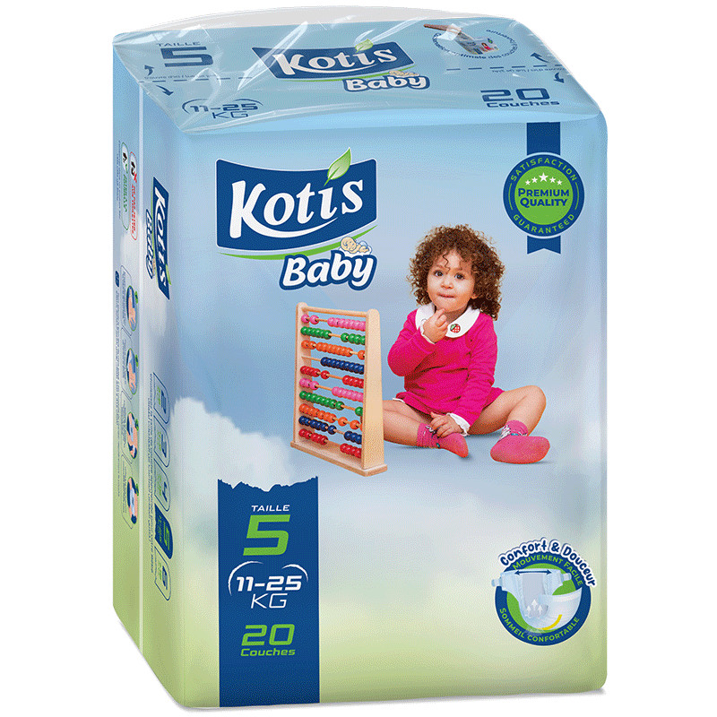 KOTIS Bébé Kotis Premium T5 20 Pièces Junior Eco