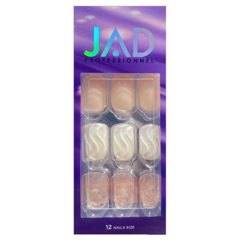 JAD Professional Professional Faux Ongles Autocollant Beige Nude